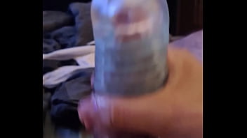 Preview 4 of Suction Boobs - Torcedor do Galo doing a Handjob with a toy
