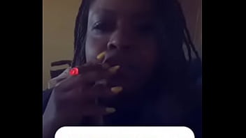 Preview 3 of Siki Sw - KREAMYEMPRESS thanks you with smoke fetish for 300K
