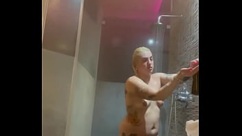 Preview 2 of 18 Year Girls With Bf - Alina Modelista making a hot sexy shower like her