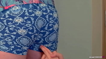 Preview 1 of Tall Girl Tiny Man Porn - Kancho Game - Full Movie