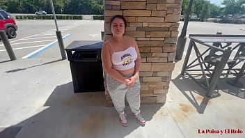 Preview 1 of Jamie Leigh Paley - Gorgeous thick Colombian picked up at gas station Gets pounded while on her days! La Paisa Tinder date