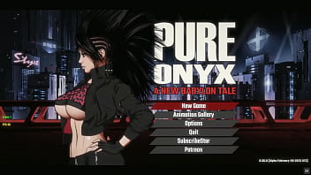 Preview 1 of Stranger Fondles - Pure Onyx New version [Hentai game PornPlay] Ep.1 Chain BDSM shibari rough sex