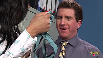 Preview 1 of Ddp Made Her Cry - Sexy brunette MILF gets her pussy pounded in the office