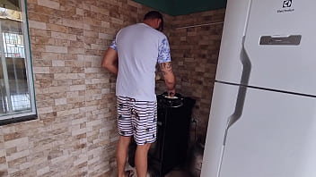 Preview 1 of Erect Nips - Fiz um caf&eacute_ da manh&atilde_ para uma gostosa,  e depois fizemos anal !
