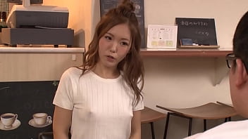 Preview 2 of Switzerland Casting Tereza Pics - まさかノーブラ！？貧乳美人店員がコリコリに勃った乳首に気付かず働く姿に興奮してしまい&hellip_ 3【パート2】https://bit.ly/3ywX3is