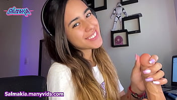 Preview 2 of Med India - Slow motion Handjob,  Blowjob- Salmakia
