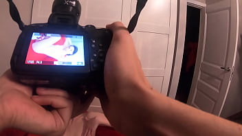 Preview 1 of Sissy Crossdresser Bestiality - Behind the scenes - naked photoshoot
