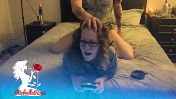 Preview 3 of Bangla Movie Saxy Song - Freeuse Gamer Girl Gets Dogged and Creampied part 2
