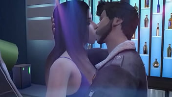 Preview 1 of Prun Sex - Two Guys Fucking One Hot Girl They Met at a Club 3D Hentai