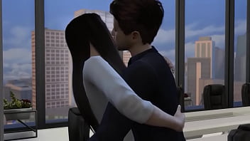 Preview 1 of Xxx Videos Rajstani - Surprise Visit in the Office Leads to Steamy Sex 3D Hentai