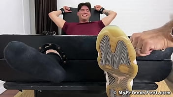 Preview 2 of Lankan Xxxcom - Restrained Texas endures tickling torment from DILF