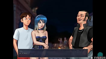 Preview 4 of Watch For Video - SUMMERTIME SAGA #132 &bull_ Comparing tits sizes at the party