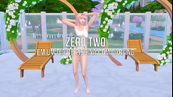 Preview 1 of Telugu Aunty 3gp Videos - ZERO TWO - DARLING IN THE FRANXX | THE SIMS 4