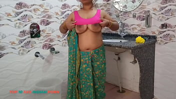 Preview 1 of Sercy Gra - Everbest indian homemade xxx sex video in green saree