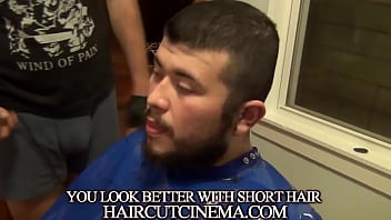 Preview 4 of 5 Boy 1girl Sex - HaircutCinema - Barber Zach&#039_s &quot_You Look Better With Short Hair&quot_