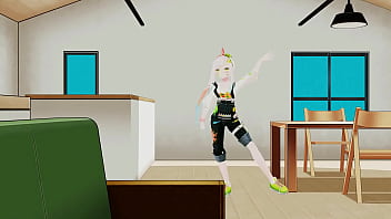Preview 2 of Girl Older Younger Brother Porn - Airani Lofifteen Hentai Hololive Vtuber Undress Dance Cupid Song MMD 3D Yellow Eyes (CLIP)