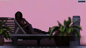 Preview 4 of Dame Rapido - Cuckold Husband Cleans Wife&#039_s Pussy after His Friends Creampied Her - Hotwife 12 - 3D Cuckold Cheating Wife Porn Games