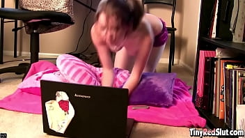 Preview 3 of Indian Chodai Hot - Tiny Red Slut LiveStream and Performing Nude with natural tits