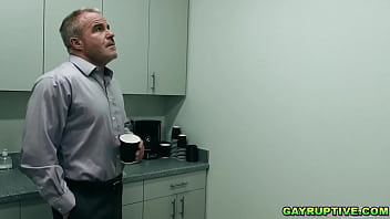 Preview 2 of Bbw Orgay - Calvin Banks takes Dale Savage and Chris Damned cock inside his mouth and ass
