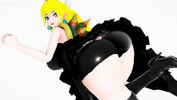Preview 2 of Singal Xxx - Bowsette ass inflation