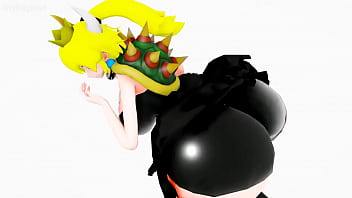 Preview 3 of Singal Xxx - Bowsette ass inflation