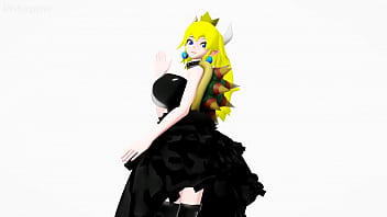 Preview 1 of Singal Xxx - Bowsette ass inflation