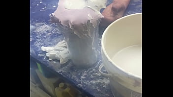 Preview 4 of Kena Ko - Garota Trans fazendo molde do pau
