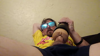 Preview 2 of Aeroplan Sex - Goosie Baddazz pocket pussy annihilation