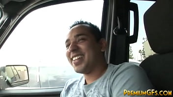 Preview 2 of Creole Barbie Masturbation - Lacey Cruz Doggystyled cum whore takes cumshots