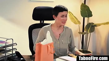 Preview 3 of Student At To School - Secretary has to fuck boss&#039_s husband to keep her job