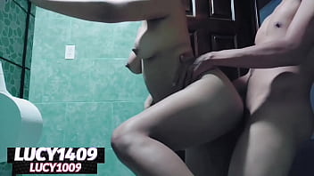 Preview 2 of Mieaa Kalifa - Very hot Horny  sex in the bathroom