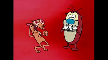 Preview 1 of Hindi Bhakti Video Hd - Ren and Stimpy Dancing