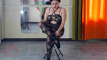 Preview 3 of An Al Zenci - ENF Spank ballerina&#039_s ass. Punish a bad dancer (Regina Noir). The teacher scolds,  fucks in the mouth and in the pussy. Cam 2
