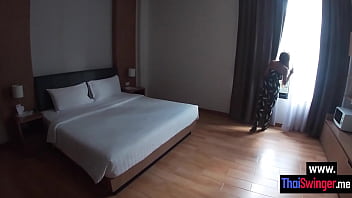 Preview 1 of Body Massage Sexxy Video - Round ass Asian teen fucked hard by a client after she gave him a blowjob