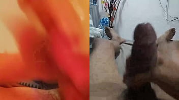 Preview 2 of Reshma Hot Malayalam Seans - DUO wanking off - milk