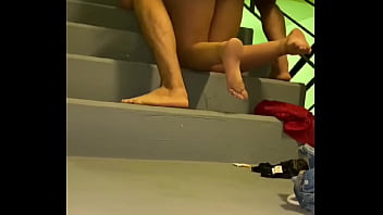 Preview 3 of Sileping Sxx - Ese macho me destrozo loa huecos en la escalera de emergencia del hotel en montevideo... link en el video