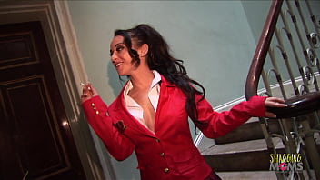 Preview 1 of Job Blackmail At Office - Hot chick in uniform gets her hands on a stiff shaft