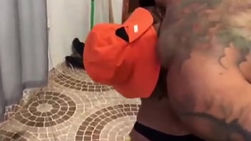 Preview 2 of Sleeping Hot Tushy - sexo e jatada de leite nos peito d&aacute_