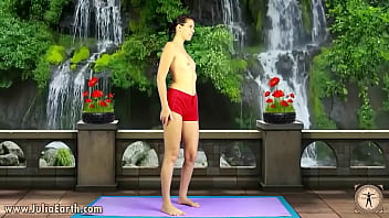 Preview 3 of Double Creampie Teens - Day 16 of GPP Challenge with Julia V Earth. Came back to normal training plan.
