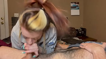 Preview 4 of Hd Beshi Bf - babyybutt&#039_s bubble blow job Lots of spit bubbles with mouthpie watch until the end.