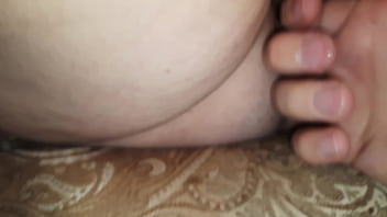 Preview 3 of Mantel Sex - Eating her wet juicy hairy cunt made her cum twice - close up cunilingus