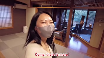 Preview 3 of Jakki Degg - お泊り温泉旅行デート！完全主観で淫語を囁き寸止め手コキフェラをご奉仕する浴衣彼女とイチャラブ射精しよ？