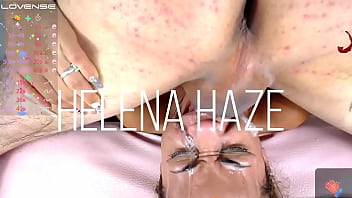 Preview 1 of Hot Brezzer Com - Face covered in saliva after a lot of deep throating