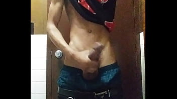 Preview 2 of Sexx Xxx Vedeo Download - Solo session in WORK bathroom