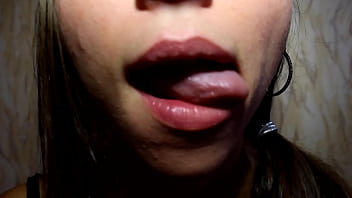Preview 3 of Suck Nipple Lick Breast - Long Tongue Ananta Shakti Licking Fingers GB007