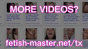 Preview 4 of Niki Sxx Xcc - Japanese Asian Tongue Spit Face Nose Licking Sucking Kissing Handjob Fetish - More at fetish-master.net