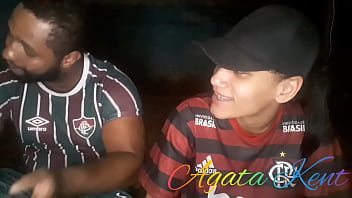 Preview 1 of Spy Toilet Masterbate - Aqui o meu Flamengo sempre ganha