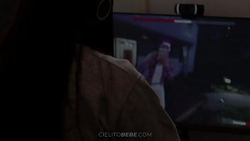 Preview 1 of Hoott Hamil - Cielitobebe famosa streamer tiktoker se le olvida cortar el vivo en twitch y la ven masturbarse (TRAILER)