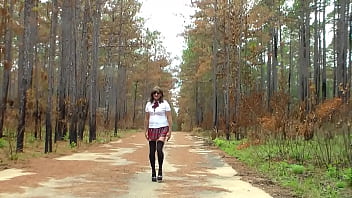 Preview 2 of Tubu8com - Girl in the forest