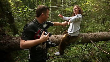 Preview 3 of Sex Orang Kedil - Naked in the woods